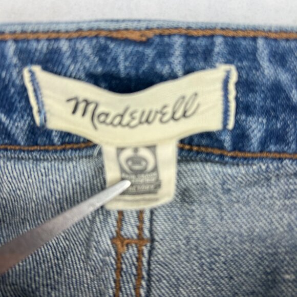 Madewell Jean Women Measured 27x28 Curvy Perfect Vintage Blue Faded Denim Tag 27 - Picture 6 of 16